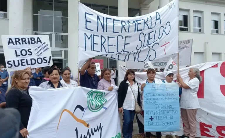 Personal de Salud rechazó la oferta salarial del Gobierno