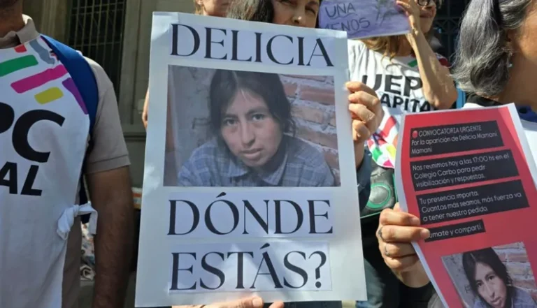 Investigan la desaparición de Delicia Mamaní