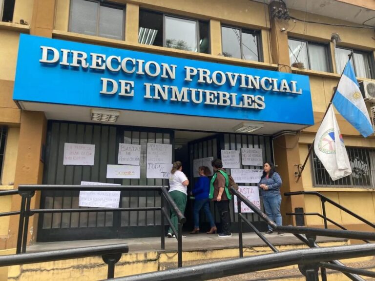Desde la Dirección de Inmuebles denuncian paralización de obras