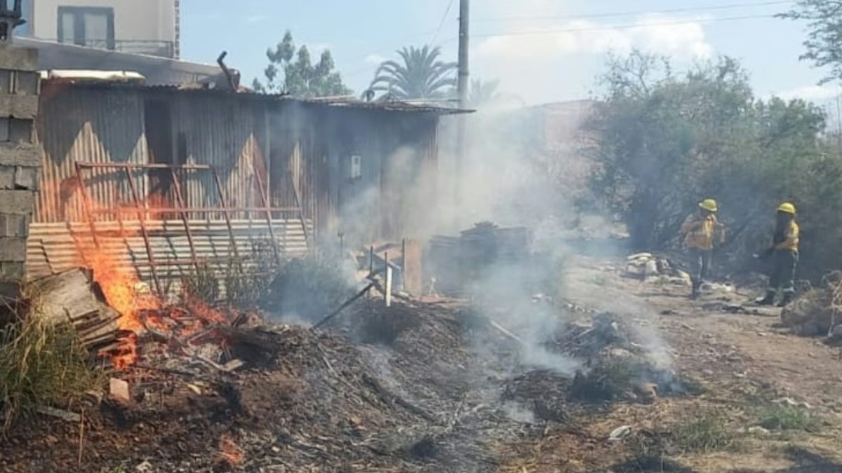 Múltiples incendios en Alto Comedero